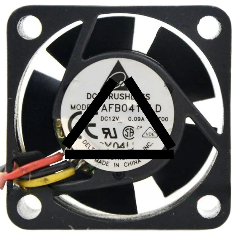 Delta AFB0412LD 12V 0.09A 2 / 3 Wires Brushless Axial Fan