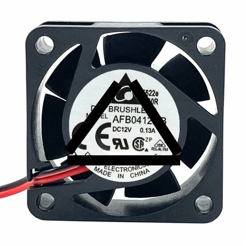 Delta AFB0412MB DC 12V 0.13A 2 Wires / 3 Wires / 4 Wires Axial Cooling Fan