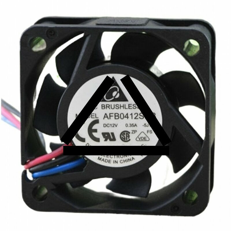 Delta AFB0412SHB DC 12V 0.35A 2 Wires / 3 Wires Axial Cooling Fan