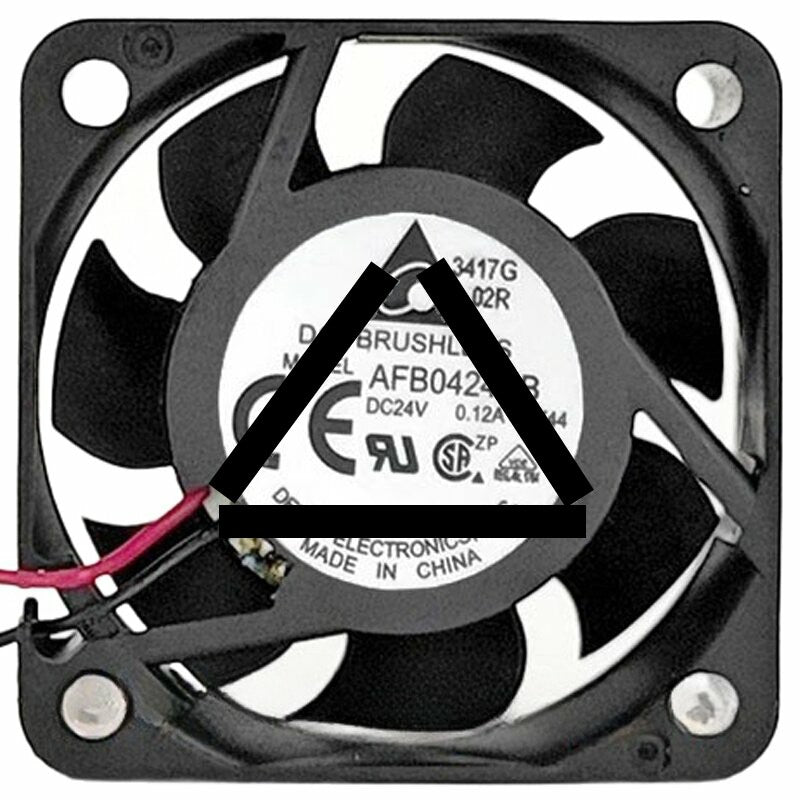 Delta AFB0424HB 24V 0.12A 2 / 3 Wires DC Brushless Axial Cooling Fan