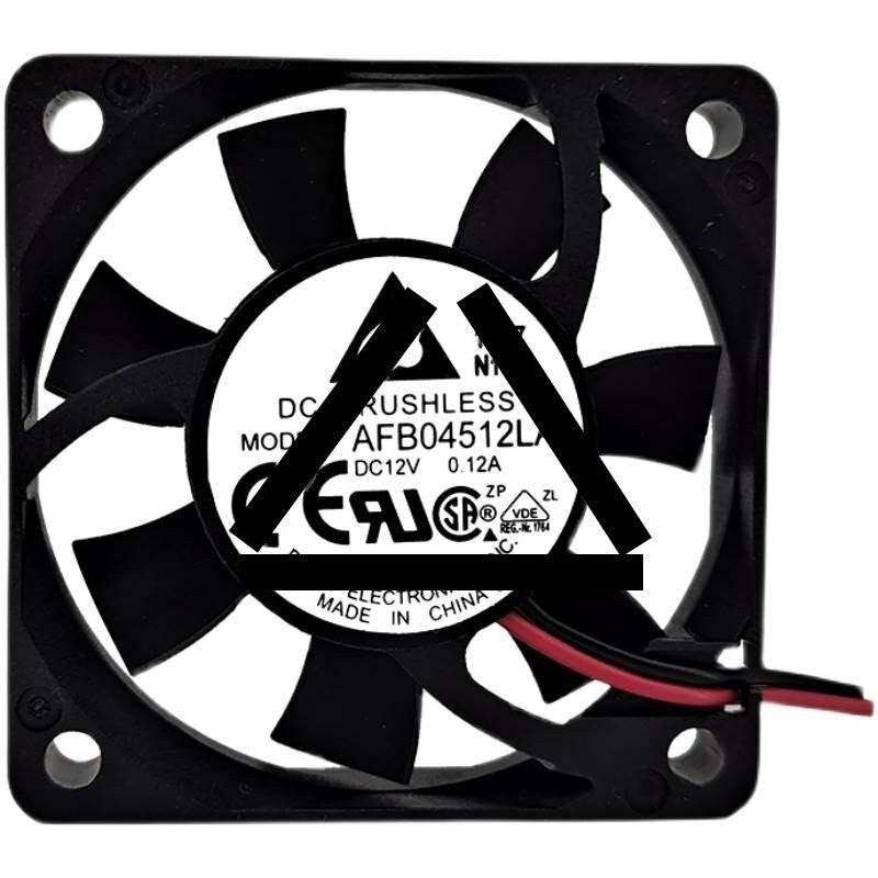 Delta AFB04512LA DC 12V 0.12A 2 Wires Axial Cooling Fan