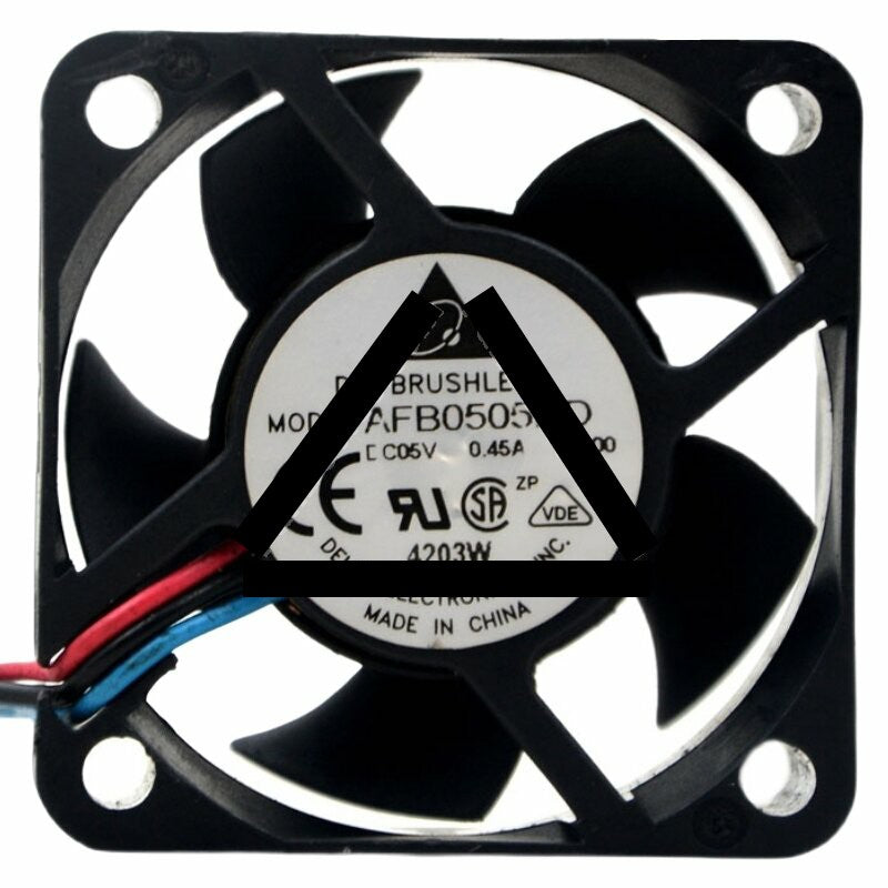 Delta AFB0505HD DC 5V 0.45A 5020 Axial Brushless Cooling Fan