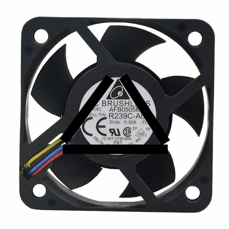 Delta AFB0505MD DC 5V 0.30A 2 Wires / 3 Wires / 4 Wires Axial Cooling Fan