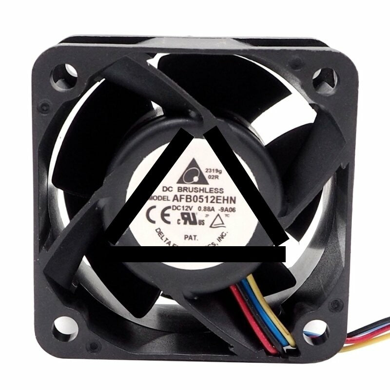 Delta AFB0512EHN DC 12V 0.88A 2 Wires / 3 Wires / 4 Wires Axial Cooling Fan