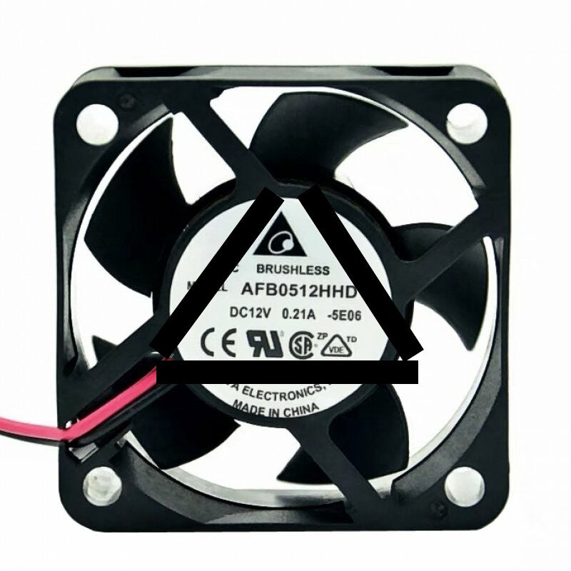 Delta AFB0512HHD DC 12V 0.21A 2 Wires / 3 Wires Axial Cooling Fan