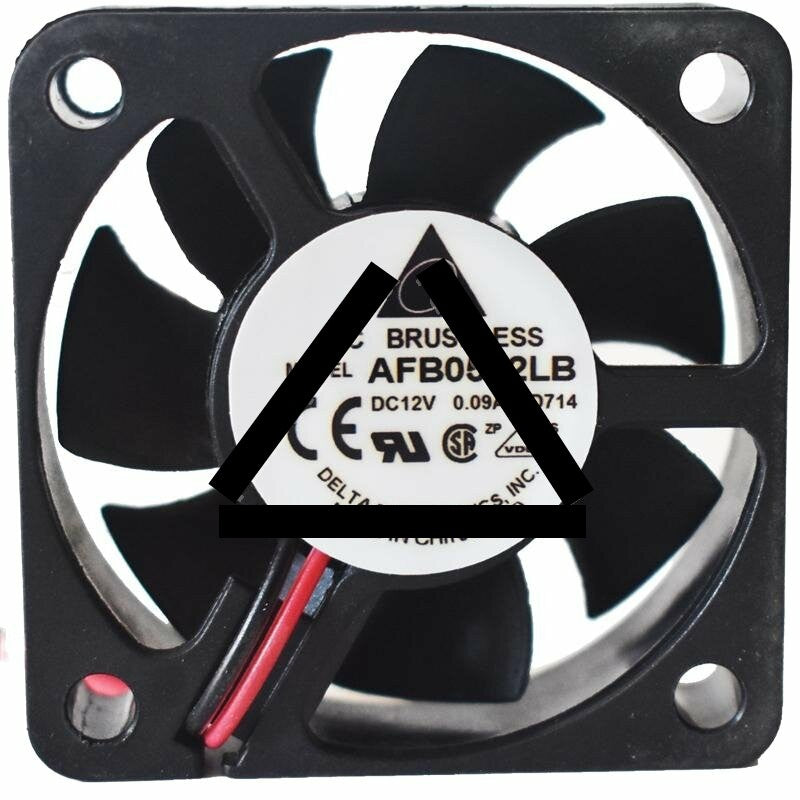 Delta AFB0512LB-D714 DC 12V 0.09A 5015 Axial Brushless Cooling Fan