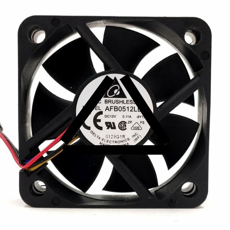 Delta AFB0512LB DC 12V 0.11A 2 Wires / 3 Wires / 4 Wires Axial Cooling Fan