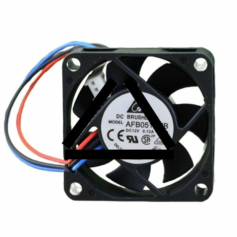Delta AFB0512MB DC 12V 0.12A 2 Wires / 3 Wires Axial Cooling Fan