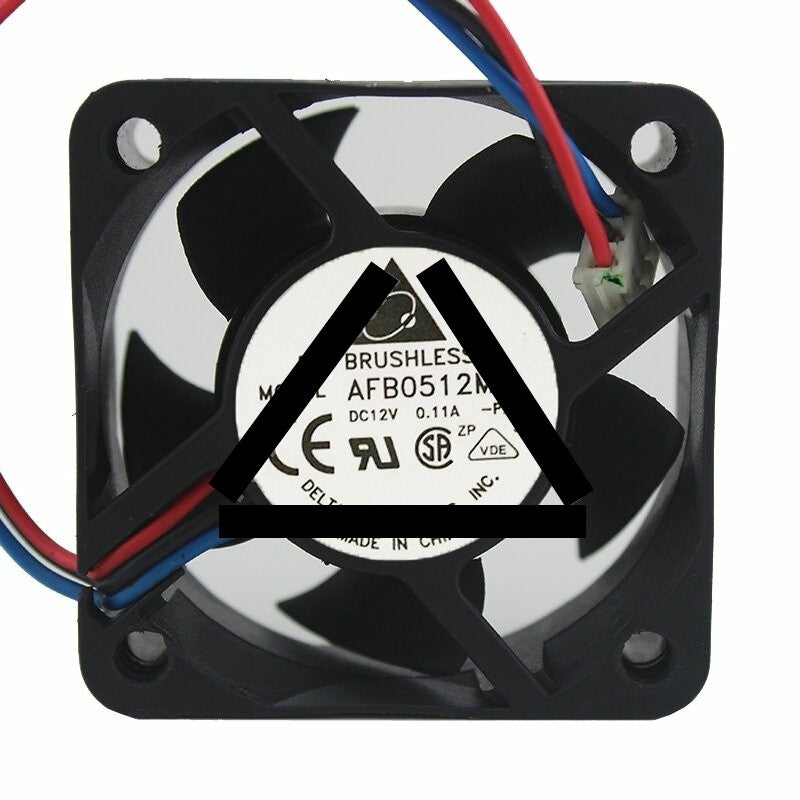 Delta AFB0512MD DC 12V 0.11A 2 Wires / 3 Wires / 4 Wires Axial Cooling Fan