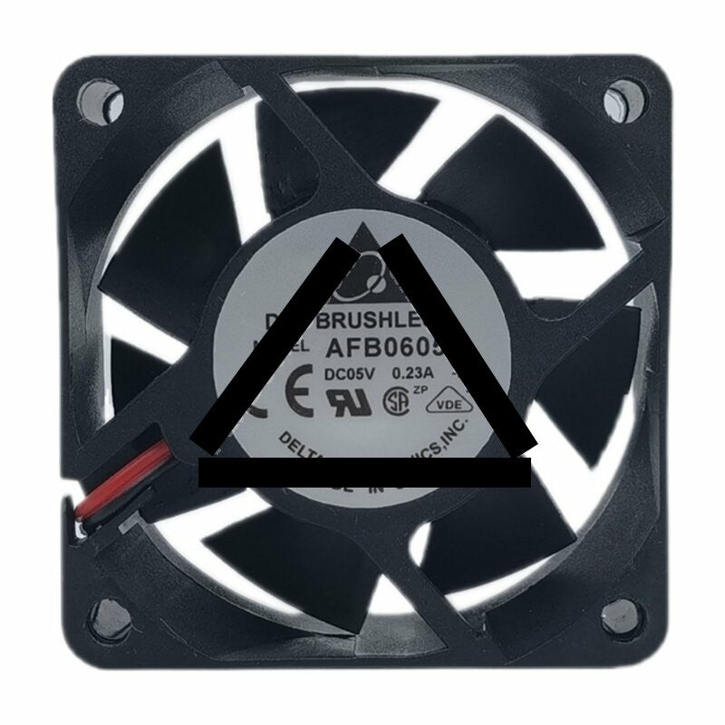 Delta AFB0605L DC 5V 0.23A 2 Wires / 3 Wires Axial Cooling Fan
