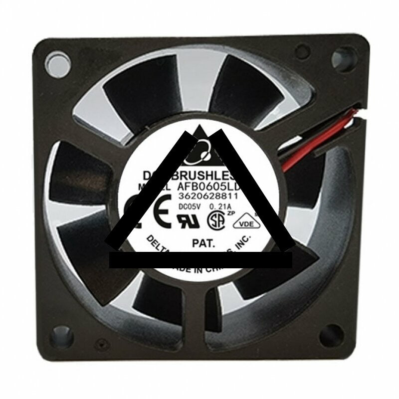 Delta AFB0605LD DC 5V 0.21A 2 Wires / 3 Wires Axial Cooling Fan
