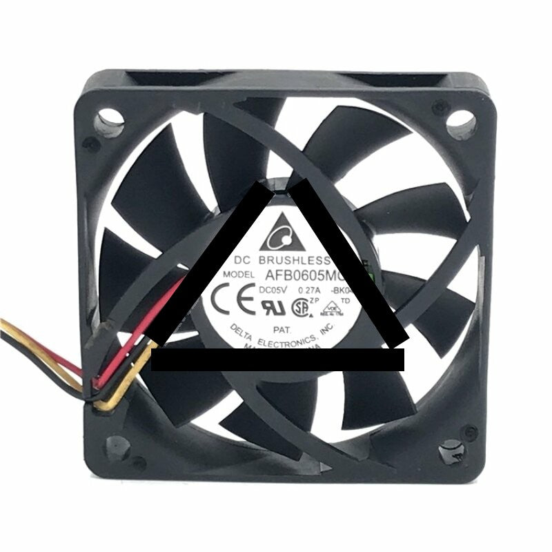 Delta AFB0605MC DC 5V 0.27A 2 Wires / 3 Wires Axial Cooling Fan