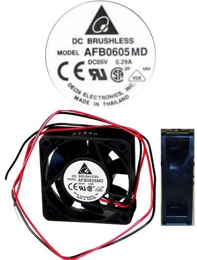 Delta AFB0605MD 5VDC 2wire Industrial Double Ball Bearing Fan