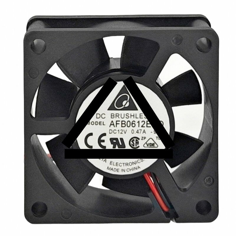Delta AFB0612EHD DC 12V 0.47A 6020 Axial Cooling Fan