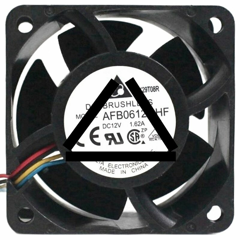 Delta AFB0612GHF 12V 1.62A 4 Wires Axial Cooling Fan