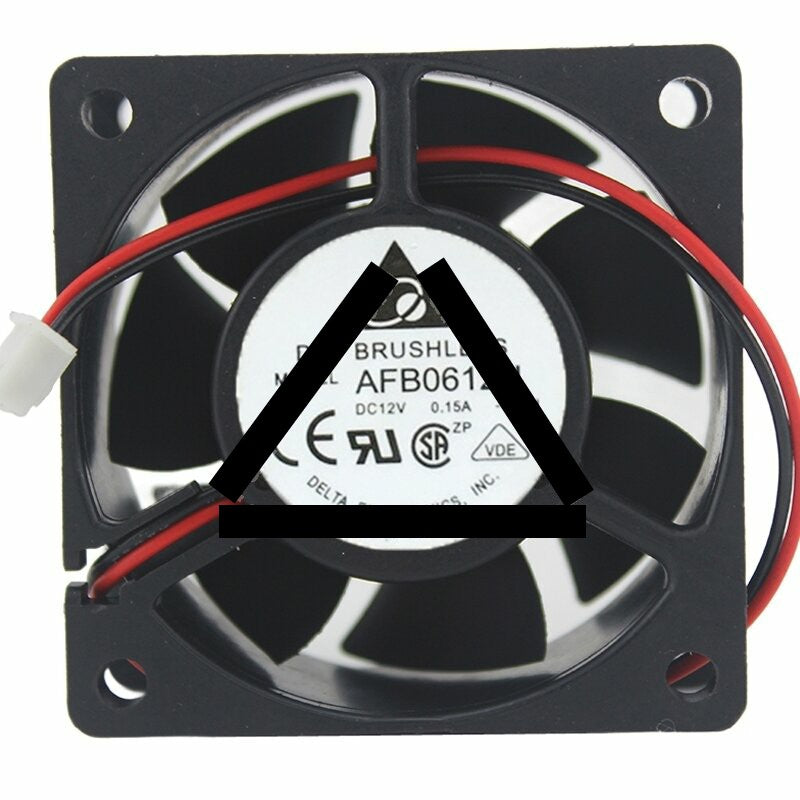 Delta AFB0612H DC 12V 0.15A 6025 Axial Brushless Cooling Fan