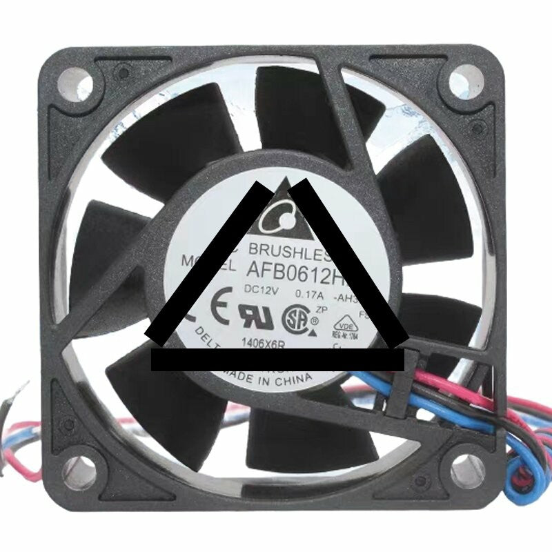 Delta AFB0612HD DC 12V 0.17A 6020 Axial Brushless Cooling Fan