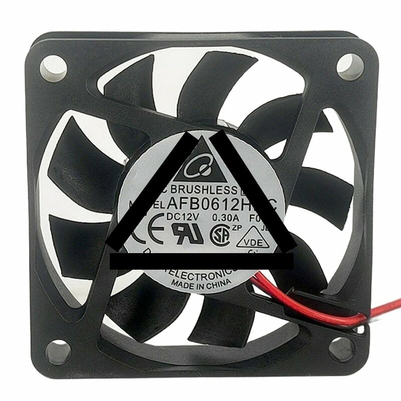 Delta AFB0612HHC DC 12V 0.30A 6013 Axial Cooling Fan