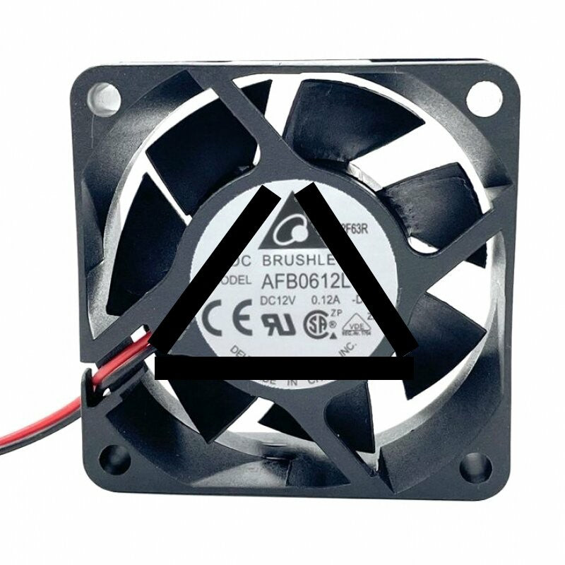 Delta AFB0612L DC 12V 0.12A 2 Wires / 3 Wires / 4 Wires Axial Cooling Fan
