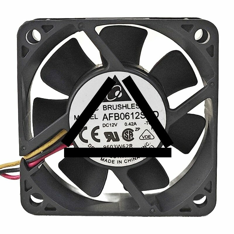 Delta AFB0612SHD DC 12V 0.42A 6020 Axial Cooling Fan
