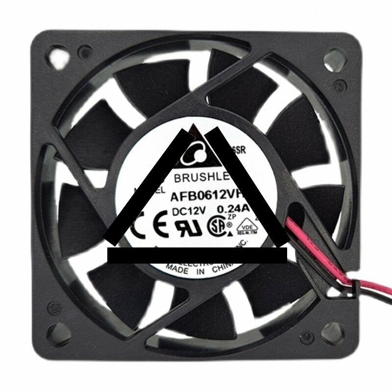 Delta AFB0612VHB DC 12V 0.24A 2 Wires / 3 Wires / 4 Wires Axial Cooling Fan