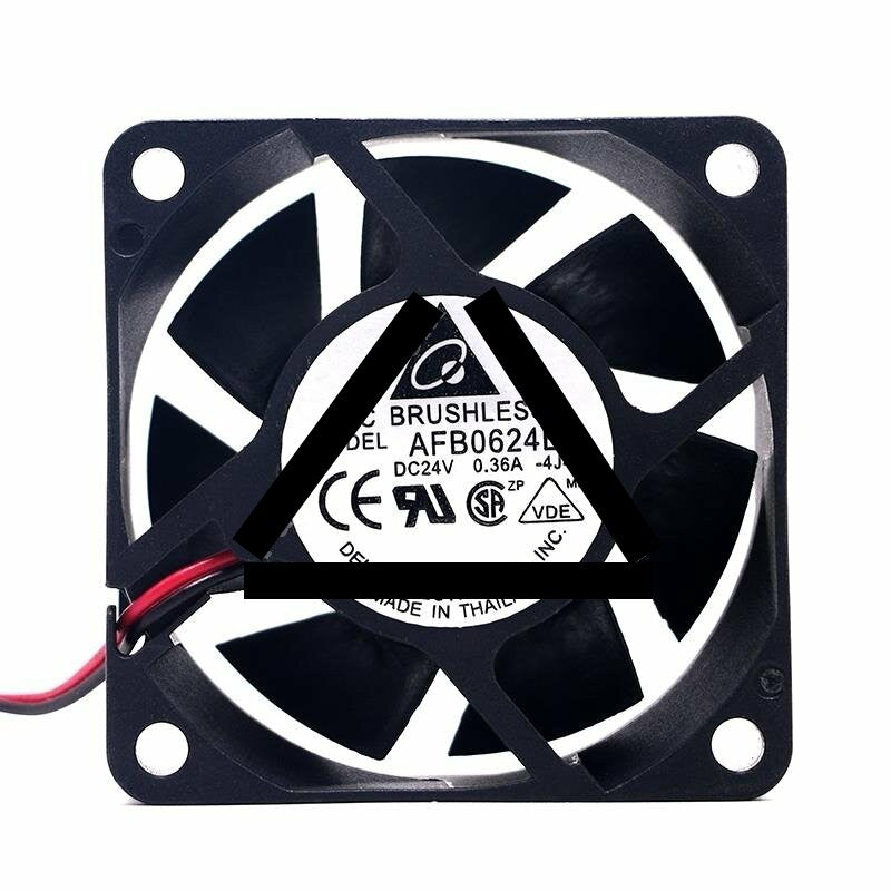 Delta AFB0624EH DC 24V 0.36A 2 Wires / 3 Wires Axial Cooling Fan