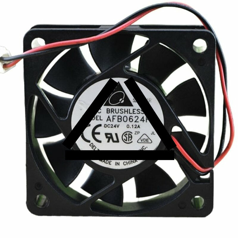 Delta AFB0624HB DC 24V 0.12A 2 Wires / 3 Wires Axial Cooling Fan