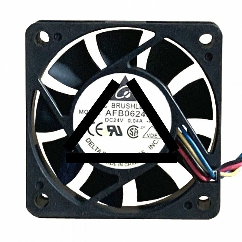 Delta AFB0624LB DC 24V 0.04A 2 Wires / 3 Wires Axial Cooling Fan