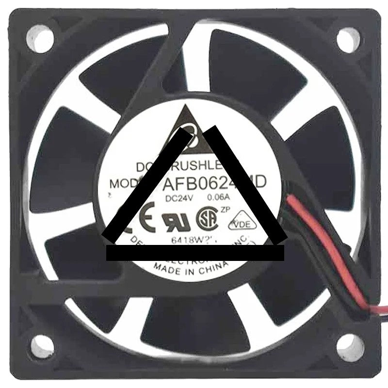 Delta AFB0624MD 24V 0.06A DC Brushless 2 Wires Axial Cooling Fan