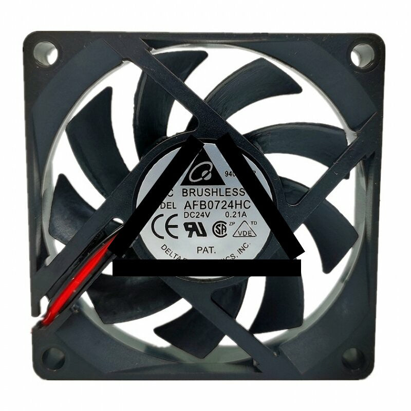 Delta AFB0724HC DC 24V 0.21A 2 Wires / 3 Wires / 4 Wires Axial Cooling Fan