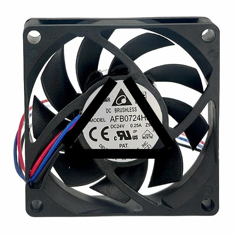 Delta AFB0724HHB DC 24V 0.25A 7015 Axial Cooling Fan