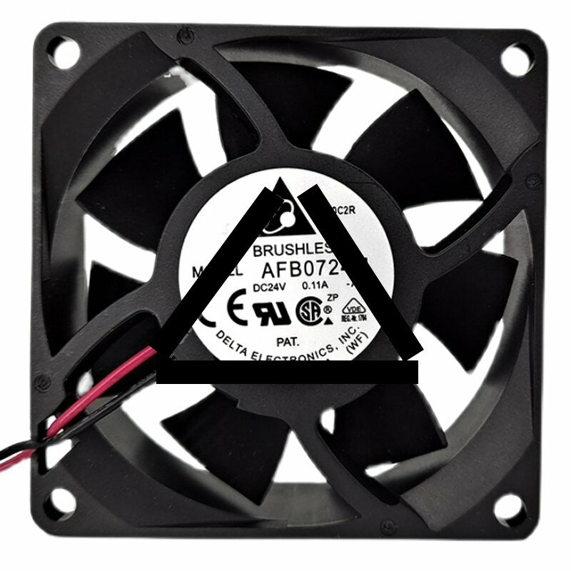 Delta AFB0724M-A DC 24V 0.11A 7025 3100RPM Brushless Axial Cooling Fan