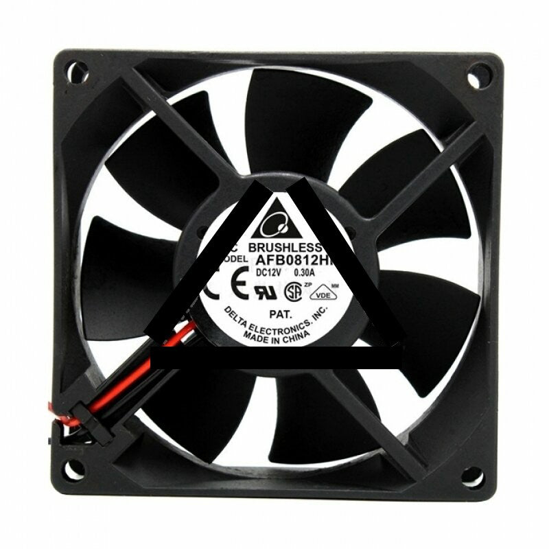 Delta AFB0812HH DC 12V 0.30A 2 Wires / 3 Wires / 4 Wires Axial Cooling Fan
