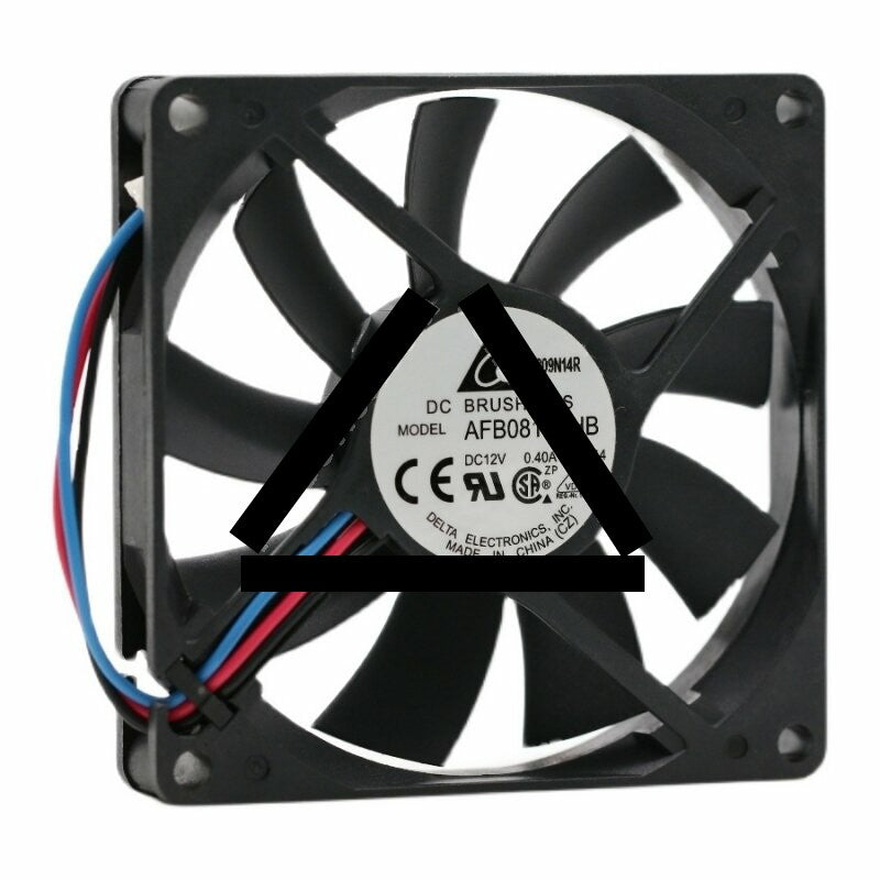 Delta AFB0812SHB DC 12V 0.40A 2 Wires / 3 Wires Axial Cooling Fan
