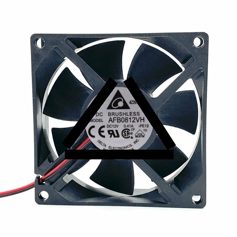 Delta AFB0812VH DC 12V 0.41A 2 Wires / 3 Wires / 4 Wires Axial Cooling Fan
