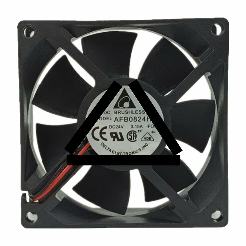 Delta AFB0824HH DC 24V 0.15A 2 Wires / 3 Wires Axial Cooling Fan