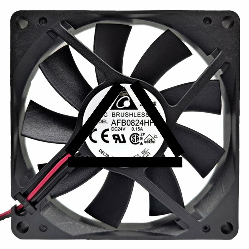 Delta AFB0824HHB DC 24V 0.15A 2 Wires / 3 Wires Brushless Cooling Fan