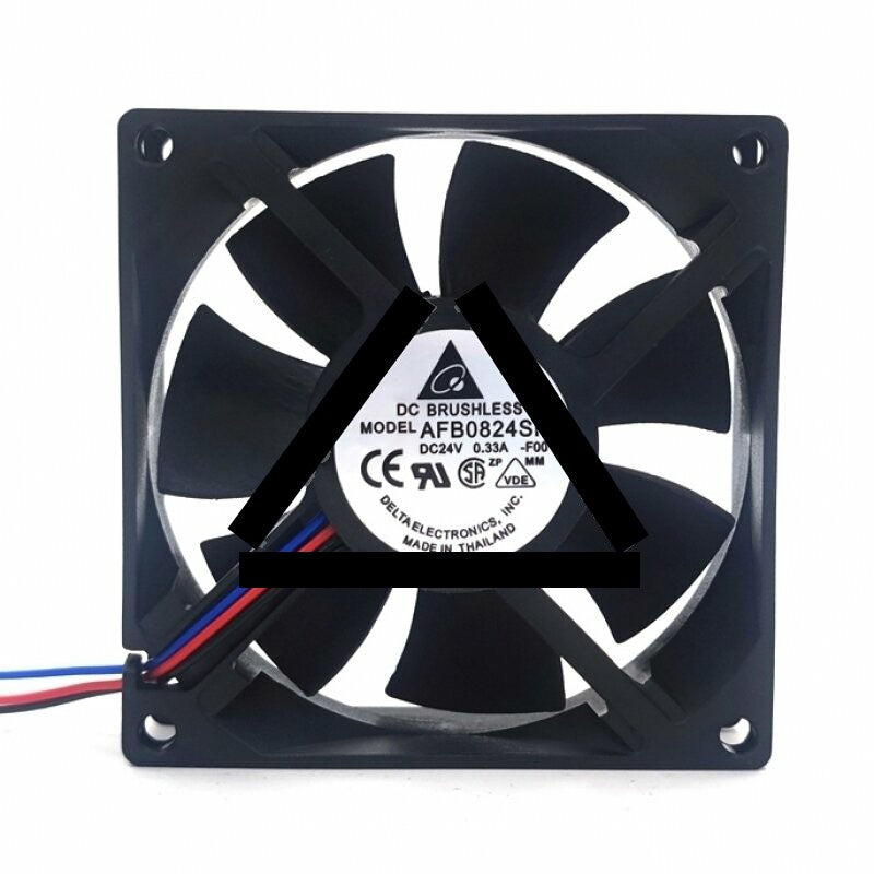 Delta AFB0824SH DC 24V 0.33A 2 Wires / 3 Wires Axial Cooling Fan