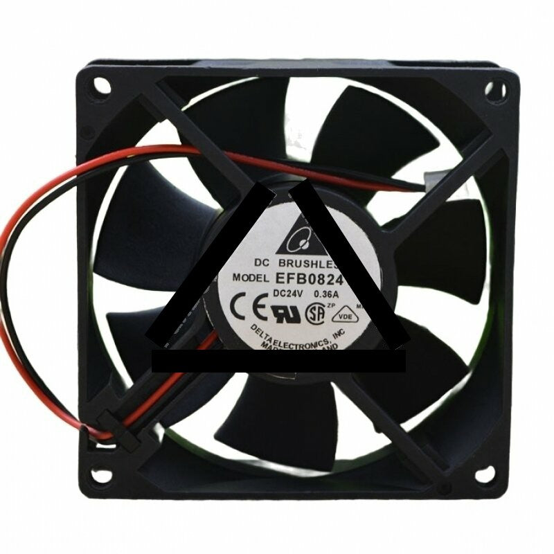 Delta AFB0824VH DC 24V 0.36A 2 Wires / 3 Wires Axial Cooling Fan