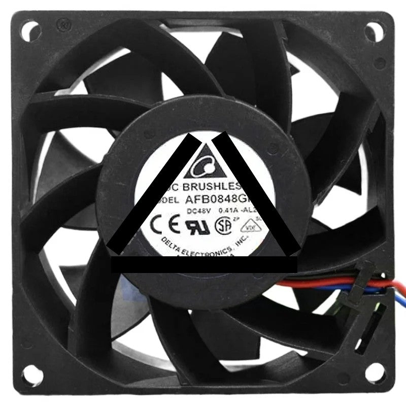 Delta AFB0848GHE 48V 0.41A DC Brushless Axial Fan