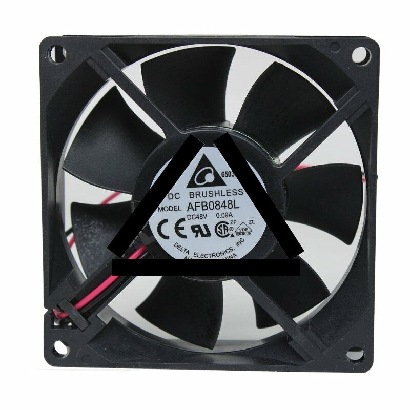 Delta AFB0848L DC 48V 0.09A 2 Wires / 3 Wires Axial Cooling Fan