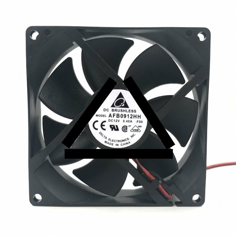 Delta AFB0912HH DC 12V 0.40A 2 Wires / 3 Wires Axial Cooling Fan