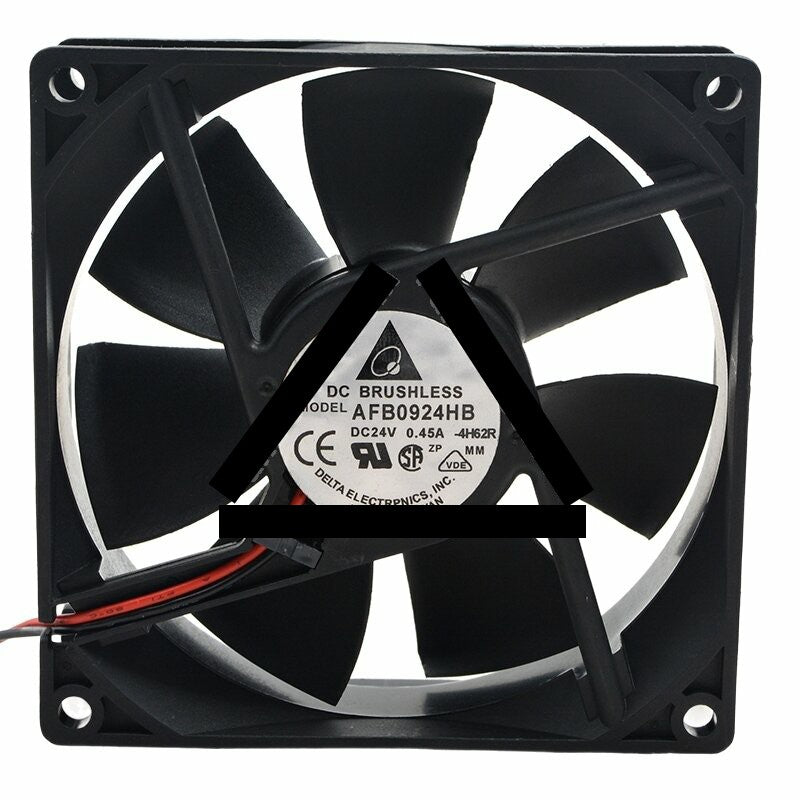 Delta AFB0924HB DC 24V 0.45A 9025 Axial Brushless Cooling Fan