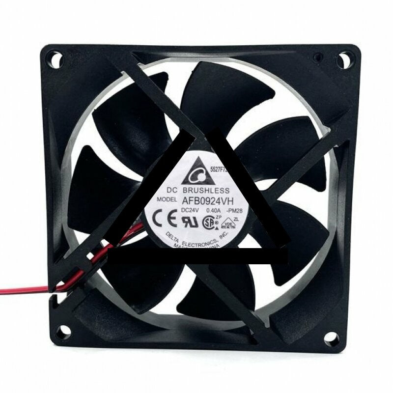 Delta AFB0924VH DC 24V 0.40A 2 Wires / 3 Wires / 4 Wires Axial Cooling Fan