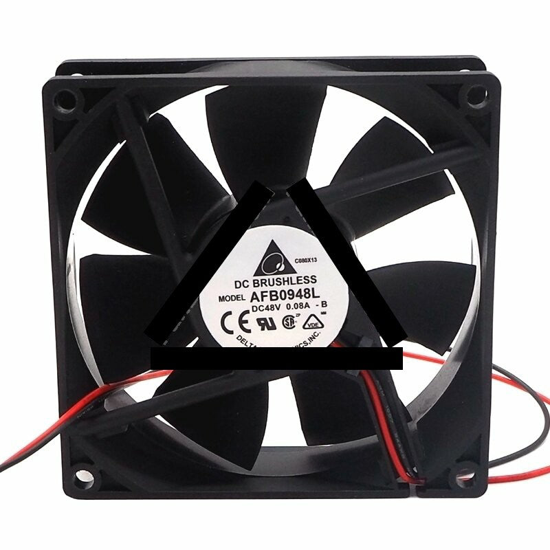 Delta AFB0948L DC 48V 0.08A 2 Wires Axial Cooling Fan