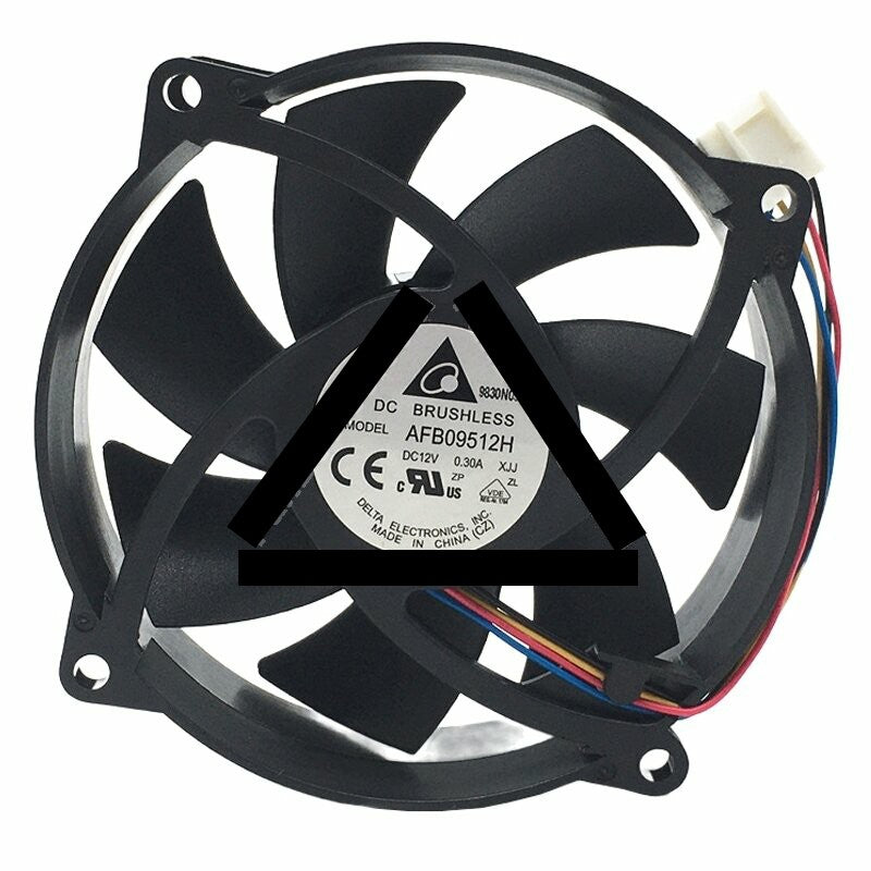 Delta AFB09512H DC 12V 0.30A 9025 Axial Brushless Cooling Fan