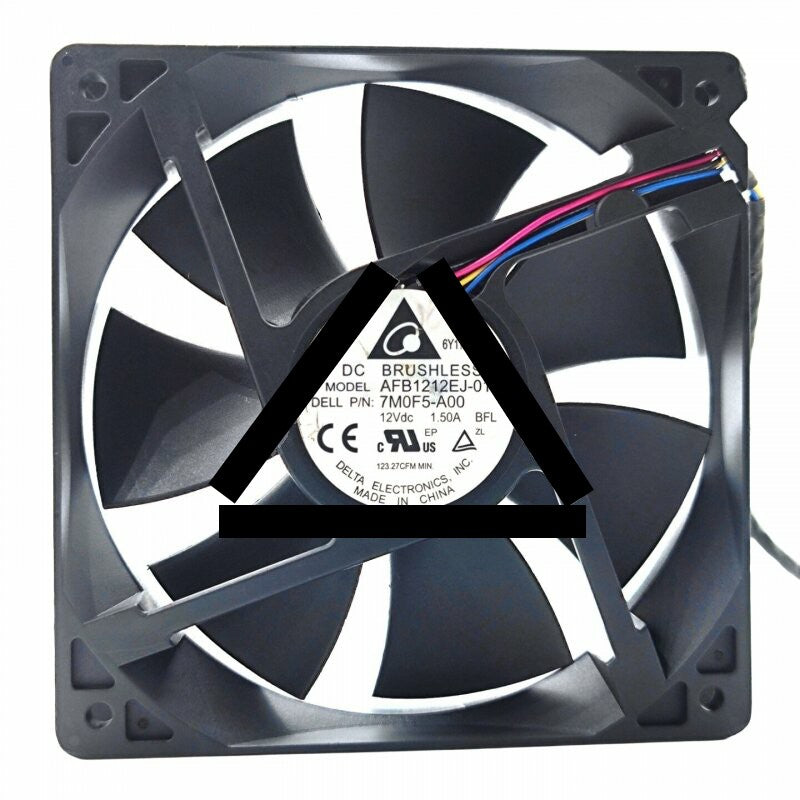 Delta AFB1212EJ-01 DC 12V 1.50A 12025 Axial Brushless Cooling Fan