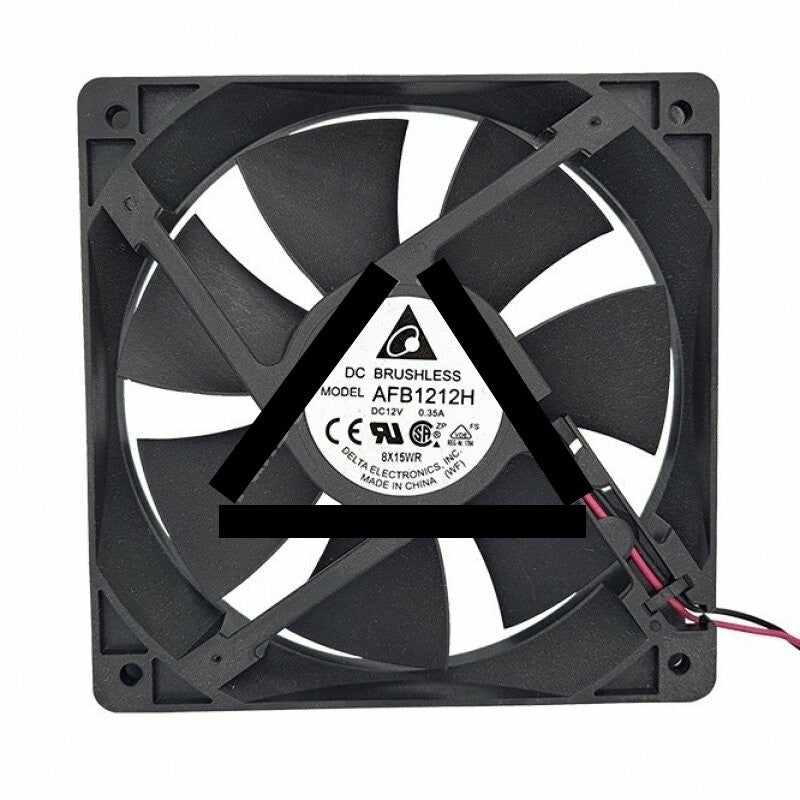 Delta AFB1212H DC 12V 0.35A 2 Wires / 3 Wires / 4 Wires Axial Cooling Fan
