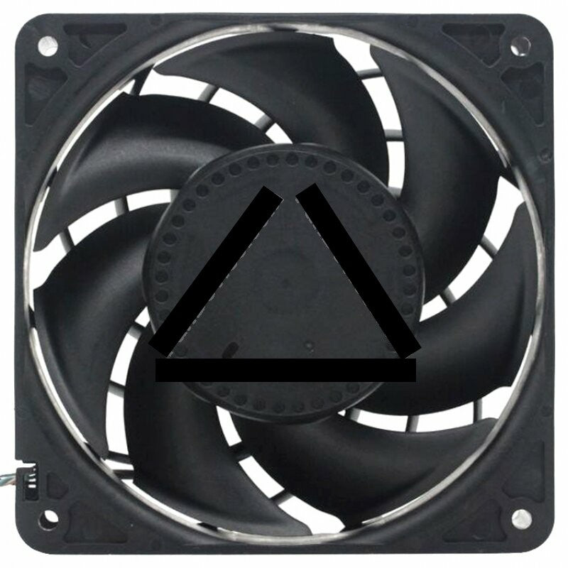 Delta AFB1212HE-00 12V 0.70A 4 Wires Axial Cooling Fan