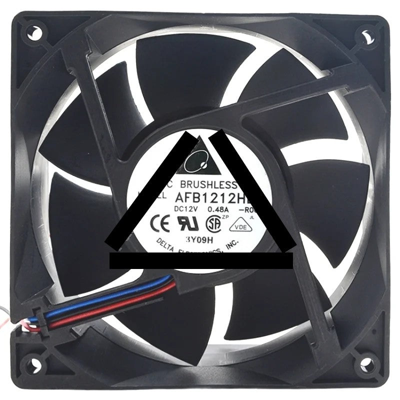 Delta AFB1212HE-R00 12V 0.48A 2 / 3 Wires Cooling Fan